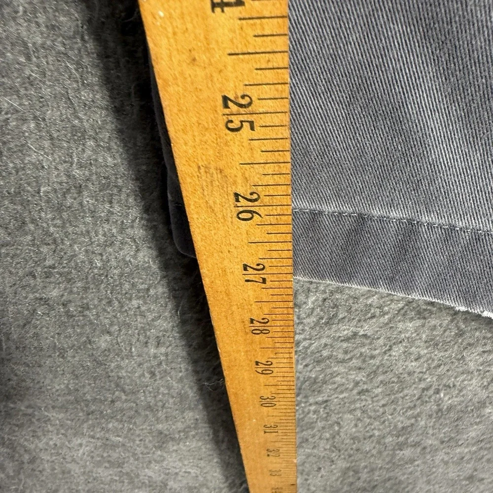 The North Face Canvas Chino Pants Mens 34x27 Gray Straight Leg Cotton Gorpcore